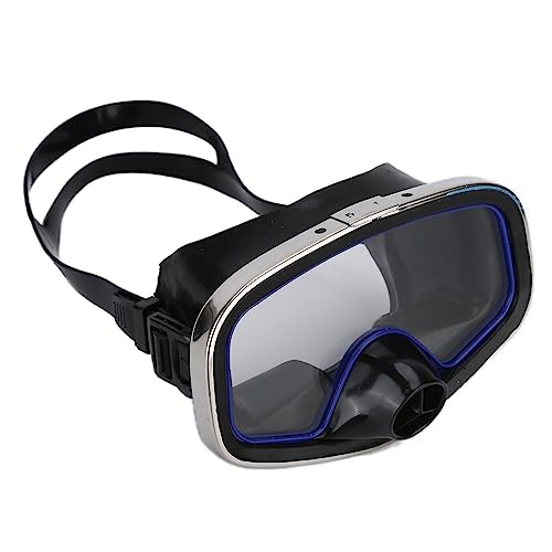 Fdit Gafas de Buceo Máscara de Buceo Resistente a Colisiones de Alta Definición para Deportes Acuáticos Adultos Niños Jóvenes Silicona Negro