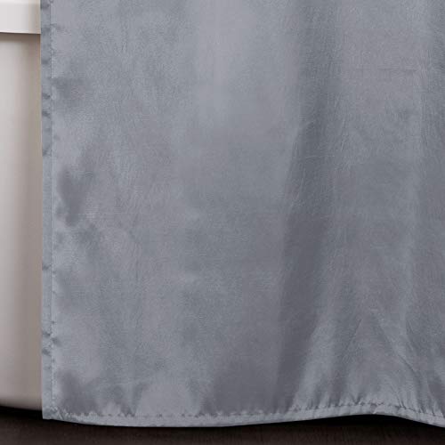 Lush Decor Lillian Shower Curtain, Grey, W 72" x L 72" (1 Panels) - Image 4