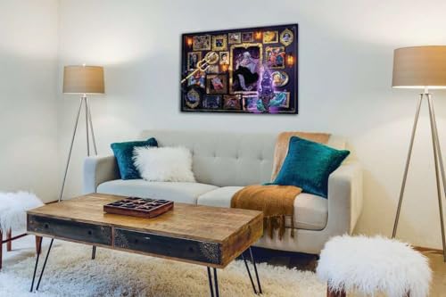 Ravensburger - Puzzle Adulte - Puzzle 1000 p - Ursula (Collection Disney Villainous) - 15027