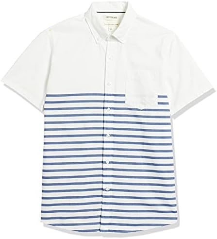 Goodthreads Men's Standard-Fit Short-Sleeve Oxford Shirt with Pocket