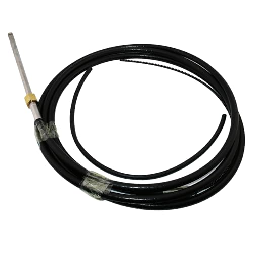 CAPTAIN Complete Boat Steering System Kit - 16ft Control Cable, Mechanical Rotary Design, 13.5 Inch Wheel, 3/4'' Shaft - Ideal for Outboard and Waterborne Vehicles by CAPTAIN - Used condition - Image 3