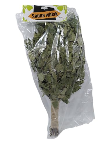 Dufte Momente | 5 x Birken Reisig, Wenik, Quast für Sauna, Banja | aus Ernte 2024 | einzeln verpackt und luftgetrocknet | mehrfach verwendbar ¬| Länge ca. 50-60cm, Gewicht ca. 190g