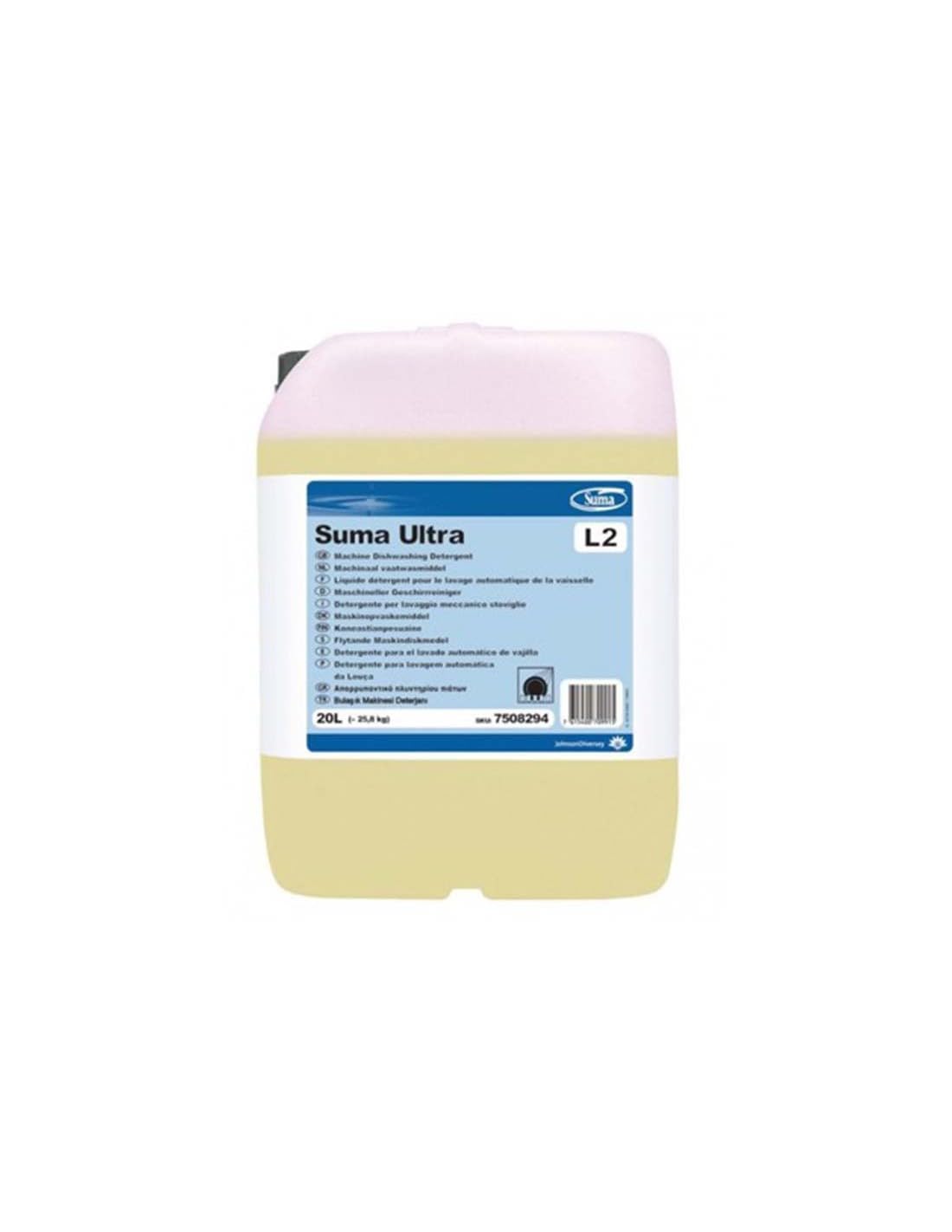 Suma Ultra L2E - Detergente Para El Lavado Automático De Vajilla