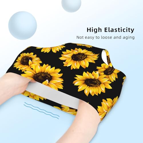 Sunflower Flower Girls' Underwear Soft Cotton Little Girls Panties Comfort Briefs4