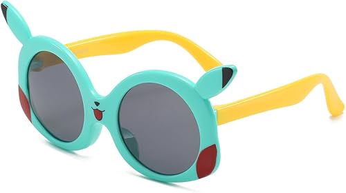 Miniatura 2 de NIDOVIX Lentes de sol polarizados para niños y niñas de 0 a 8 años, de goma flexible, protección 100% UV400