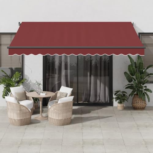 IKAYAA Toldo Retráctil Exterior 400 x 350