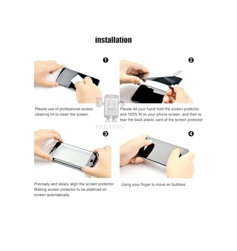 Image of FabeKee Tempered Glass Screen Protector Compatible For Black Cellphone With Edge To Edge Coverage And Easy Installation Kit (Transparent, vivo Y31 5G)