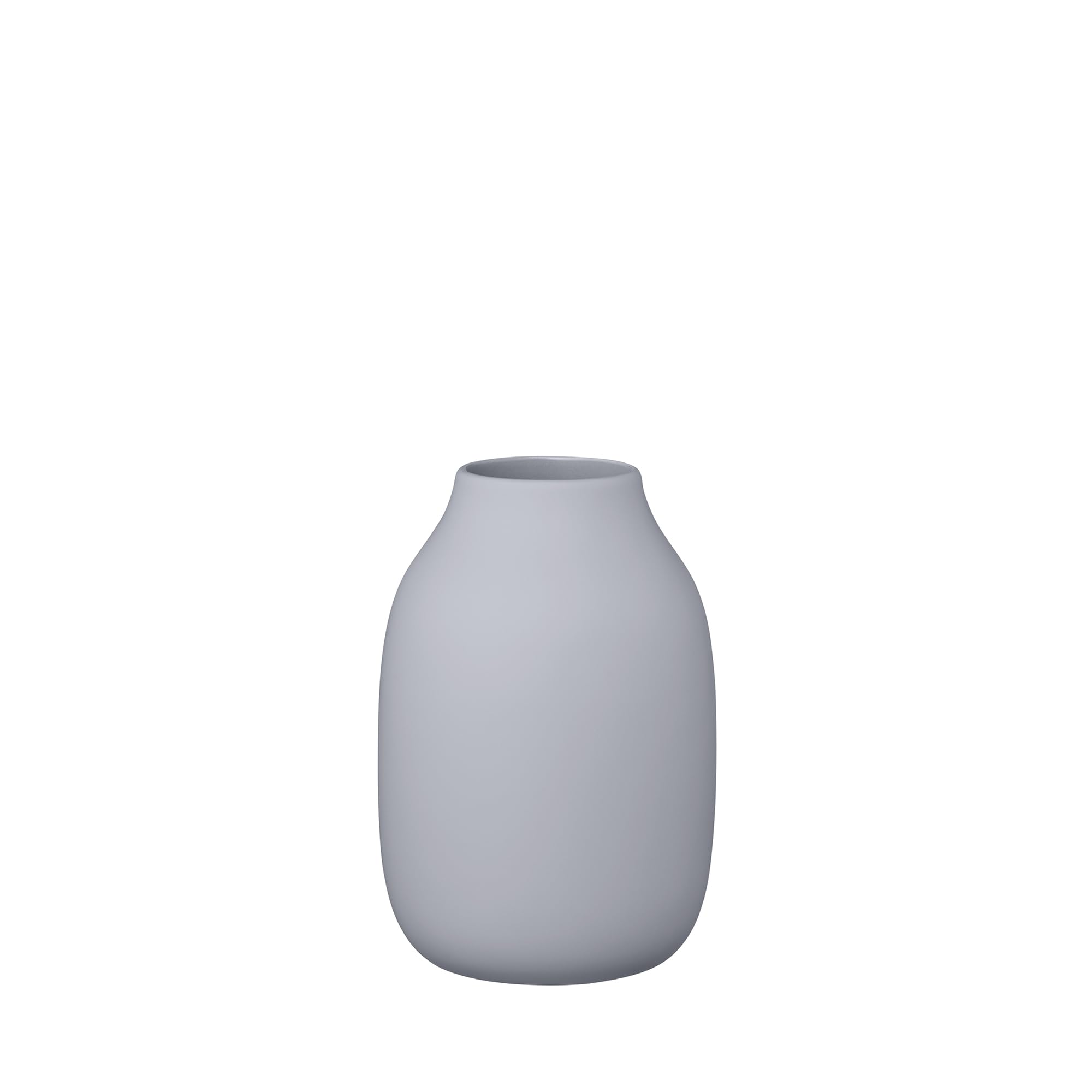 blomus Vase, Colora, Flower Vase Made of Ceramic, Colour Tradewinds, Size S, Diameter 11 x 15 cm, Handmade