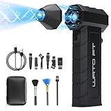 Electric Air Duster – 180000 RPM Compressed Air Blower for Keyboard, PC, Electronics – Reusable Cordless Dust Cleaner with USB-C Fast Charging