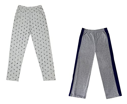Image of indi weaves Boys and Girls Cotton Solid and Printed Pyjama /Pant /Trackpants