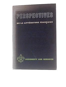 Hardcover Perspectives de la Litterature Francaise Book
