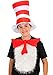 elope Dr. Seuss Cat in the Hat Deluxe Costume Kit For Adults and Kids Standard