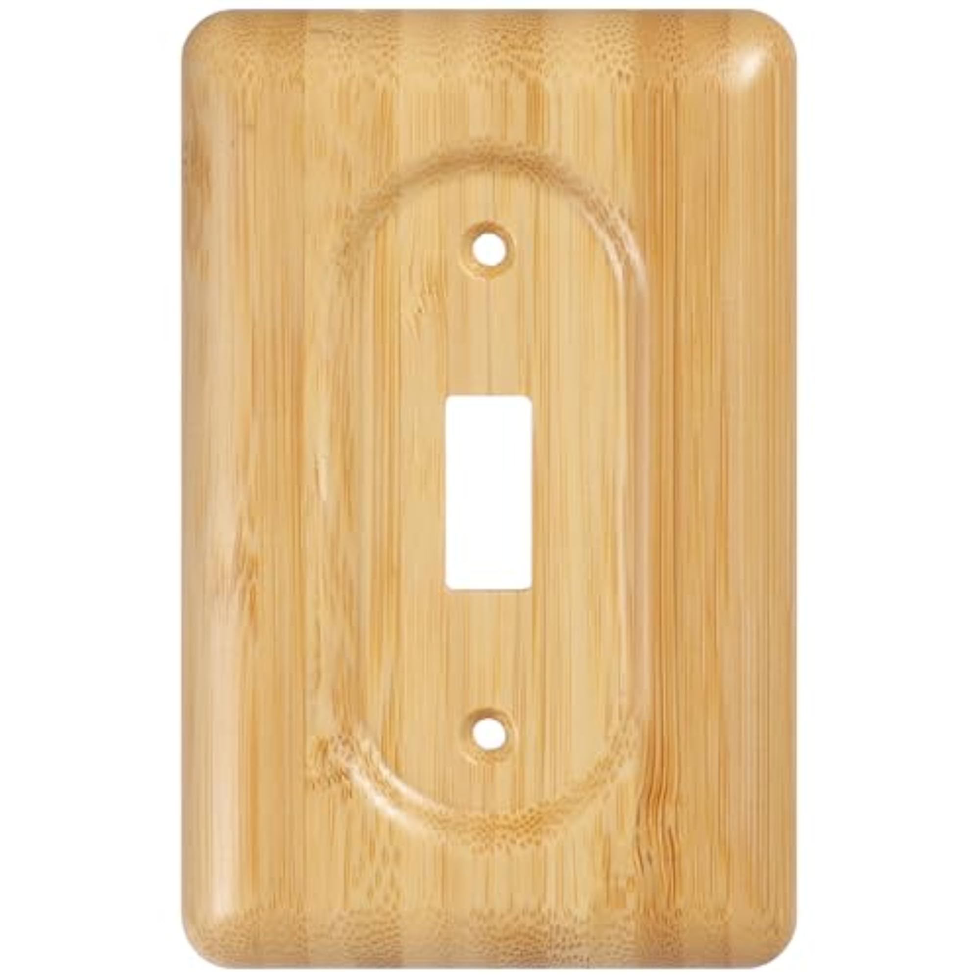 Bamboo Wood Decorative Light Switch Covers