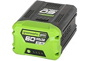 GreenWorks 60-Volt Max 2.5Ah Rechargeable Lithium-Ion Battery: Power Your GreenWorks Tools with Extended Runtime