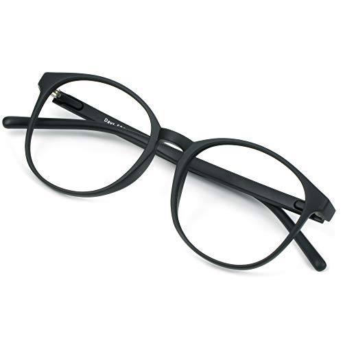 Image of VisionGlobal Blue Light Blocking Glasses, Lightweight Oval Frame, Computer Glasses for Gaming, Office, TV
