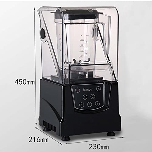 miduoduo Ice Crusher Mit Full Sound Enclosure Shield, Hochgeschwindigkeits-arbeitsplattenmixer Für Zuhause Und Gewerbe… – Bild 8