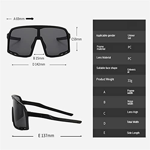 Man fietsen bril mannen vrouwen sport zonnebril UV400 MTB Fietsrijden Fietsen Goggles Eyewear Mountain Bicycle Sunshade… - Image 6