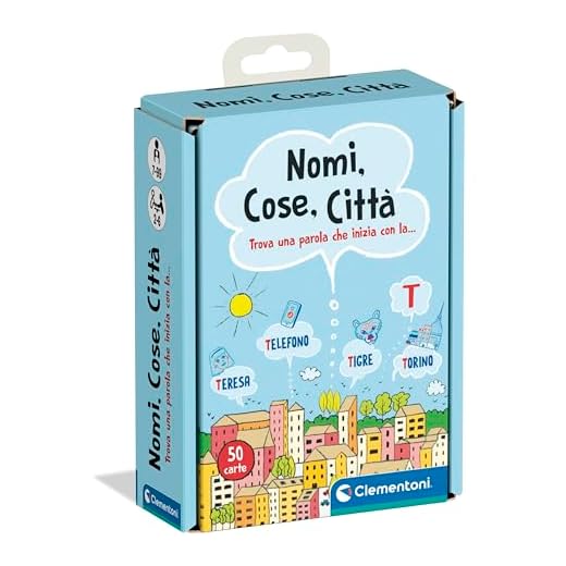 Clementoni - Nomi, Cose, Città Gioco
