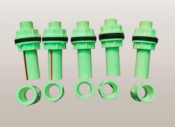 ¾" pipe Tank Nipple upvc pack of 5 pcs with ¾" upvc socket pack of 5pcs (3/4")-picture-19