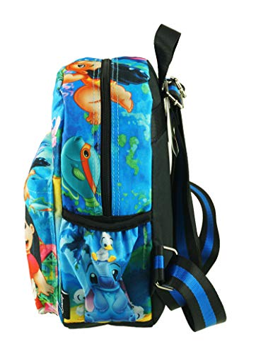 Lilo And Stitch Deluxe Oversize Print 12" Backpack - A20271 #TOP3