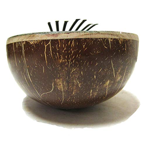 Kalimba Thumb Piano - 7 Keys - Tunable - Coconut Shell - Natural - By World Percussion Usa #TOP1