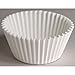 Hoffmaster 53-54000 5 1/2 inch Fluted-Bakery Fluted Bake Cup - Bottom Width 2-1/4 inch x Wall Height 1-5/8 inch, 20 packs of each 500-10000 per case.