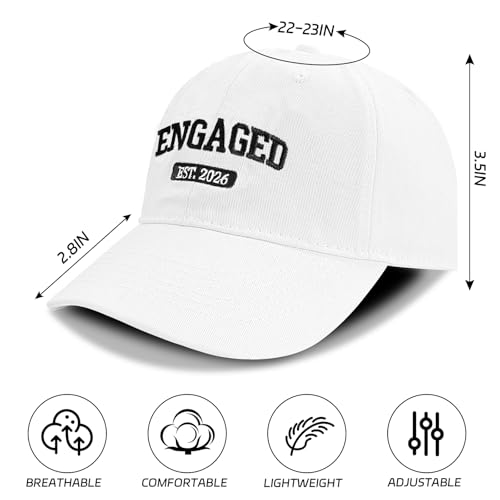 Regalo de gorro ajustable para novia miniatura 2