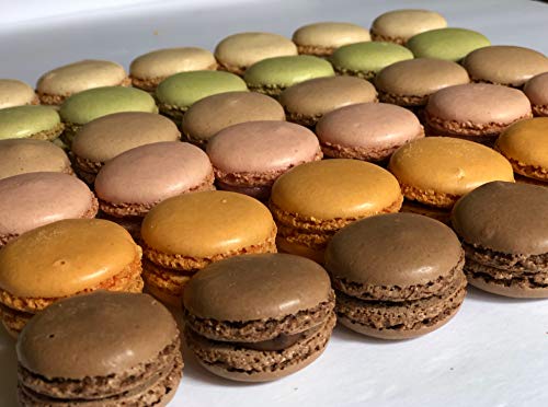 Delicious Original French Almond Macarons Party Size 72 Macarons