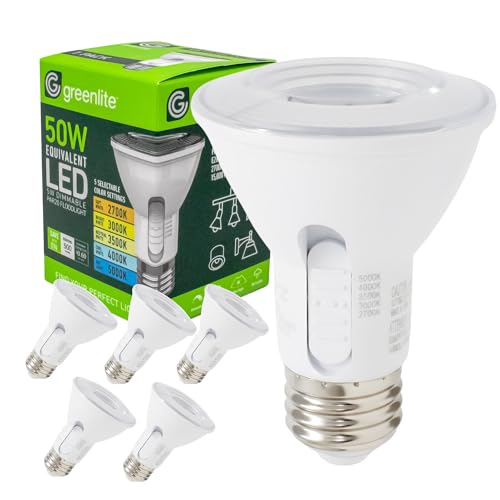 Greenlite PAR20 5W Adjustable Color LED Bulb