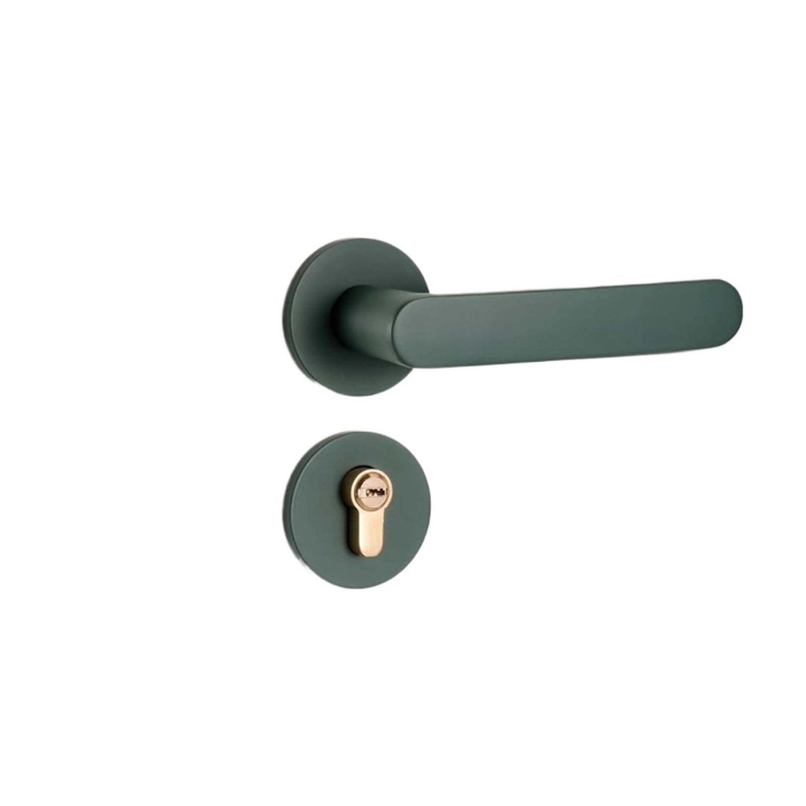 FBXRXZFPJ Colorful Silent Split Door Lock Indoor Room Decoration