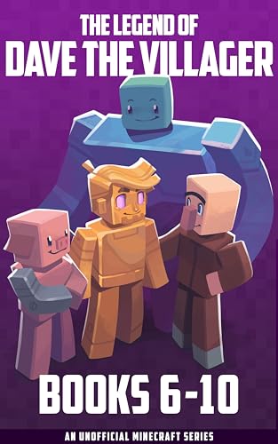 The Legend of Dave the Villager Books 6–10: An unofficial Minecraft series (Dave the Villager Collections Book 2)