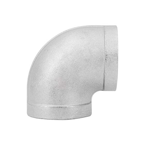 KI Edelstahl Winkel 90° V4A Gewindefitting IG x IG - 1" – Bild 3