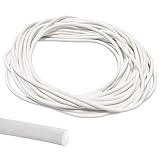 Fugenfüllprofil, Silikon Schaumstoff Dichtstreifen 5mm, Fugen Dichtschnur, Rundschnur für Silikonfugen, Schaumstoff Dichtstreifen, 5 Meter(16.41 Ft) Lang, für Basteln, Türen, Fenster und Wandfugen