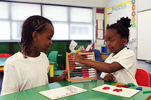 Edxeducation Abacus - In Home Learning Manipulative For Early Math - 10 Row Counting Frame - Teach Counting, Addition And Subtraction #TOP2