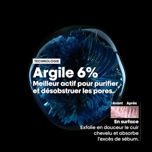 Shampooing Purifiant Cheveux Gras Scalp Advanced 'oréal Professionnel 300ml - vue 6