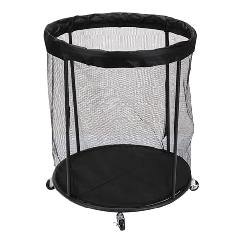 Ball-Aufbewahrungsbox für den Außenbereich, Netzkorb für Garage, Pool, Garten, robuste Aufbewahrungslösung für Sportgeräte und Spielzeug