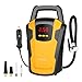 Produktbild Aitsite Digitaler Reifenfüller, Auto Luftpumpe 12V 120W 150PSI Digitaler Reifenfüller - Auto Reifenpumpe Led Beleuchtung Und Langes Kabel - Für Auto-Bike -Motorrad -Basketball