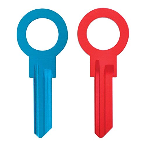 Hillman ZERO GRAVITY Double Sided Padlock Key-66/KW1 Black