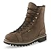 Guide Gear Men's 2.0 Waterproof Lace-To-Toe Hunting Boots, Leather, Rubber Sole Shoes Brown 10D (Medium)