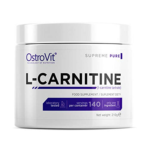 OSTROVIT L-CARNITINE 210g | Pure Unflavored | Pharmaceutical Grade Quality | Turns Fat Into Energy | Fat Burner | Fat Tissue Reduction | Slimming Powder | Sport Supplement | Weight Loss