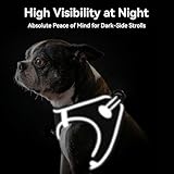 Joytale Hundegeschirr, Reflektierend Weich Gepolstert Hunde Geschirr, Air-Mesh Atmungsaktiv Brustgeschirr für Mittelgroße Hunde, XL, Schwarz