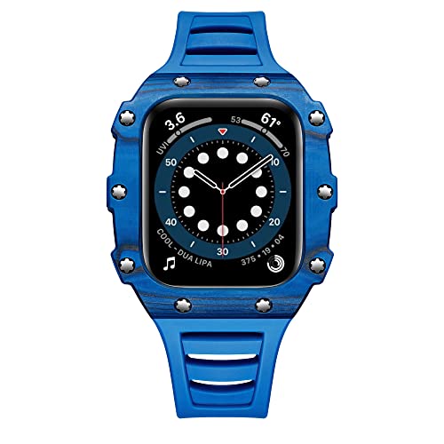 Bracelet Apple Watch fibre de carbone pour le bureau et le sport