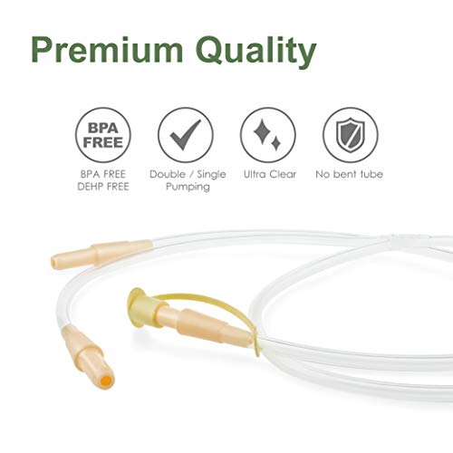 Maymom Tubing Set Compatible With Medela Freestyle Breastpump But Not Freestyle Flex; Compatible With Medela Freestyle Pump; Also Suitable For Spectra S1 S2 Pumps To Use Freestyle Flange Connectors #TOP5