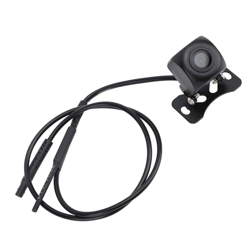 ZASCHMOY Cámara de Respaldo de Automóvil de Fidelidad Inalámbrica 1080p HD Vista Trasera y Frontal con 175 Grados en Gran ángulo para iOS, IP67 Resistente Al Agua para Vehículos Pequeños