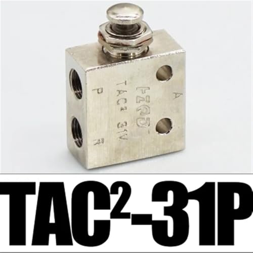 Válvulas mecánicas neumáticas TAC2-31P de botón pulsador mini 3