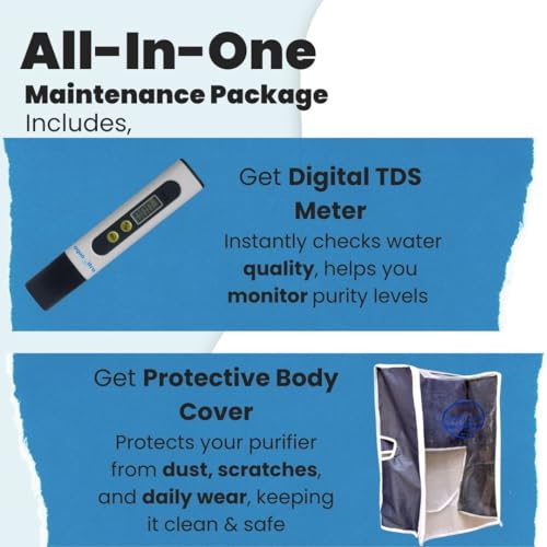 Image of aquaultra B11 7-Stage water purifier filter for home | 9L Transparent Tank | RO+UV+UF (ALL-IN-ONE-KIT)