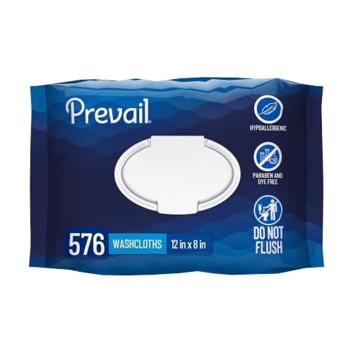 Prevail Duftende Waschlappen, große Wanne, 30,5 x 20,3 cm, 96 Stück (6 Stück)