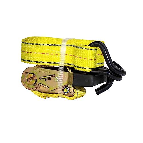 Sangle d'arrimage robuste de 3.8cm de large pour sécuriser le matériel lourd sur plateau