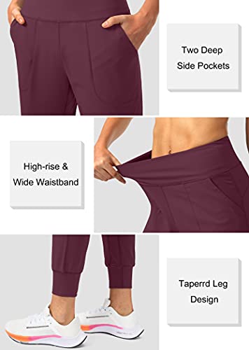 Image of Soothfeel Women's Joggers with Zipper Pockets High Waisted Athletic Workout Yoga Pants Joggers for Women