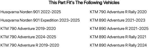 Tusk Competition Clutch Kit Aramid Friction and Steel Plates Compatible with KTM 890 Adventure R 2021-2025/790 Adventure R 2019-2020